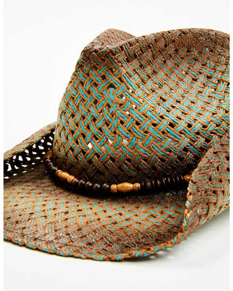 Image #2 - Cody James Heartland Straw Cowboy Hat , Brown, hi-res