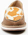 Image #4 - Mya Bag Women's Bronze Cow Hair Slip-On Shoe - Moc Toe, Brown, hi-res