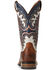 Image #3 - Ariat Men's Bushrider Full-Grain Western Performance Boot - Broad Square Toe , Brown, hi-res