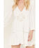 Free People Women's Hudson Mini Dress, White, hi-res