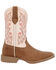 Image #2 - Durango Women's Westward Performance Western Boots - Broad Square Toe, Peach, hi-res