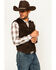 Image #5 - Cody James Men's Angus Suede Vest, Brown, hi-res