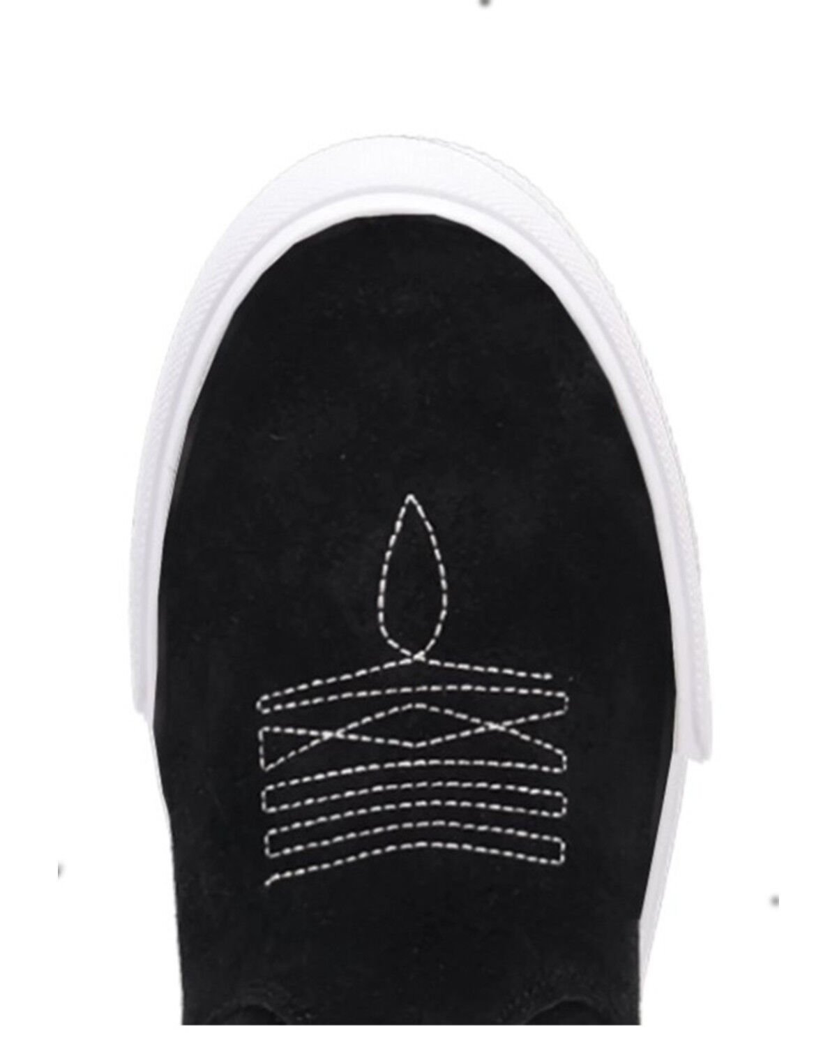 Image #6 - Dingo Women's Ollie Suede Casual Boots - Round Toe, Black, hi-res