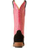Image #3 - Ariat Women's Derby Monroe Western Boots - Square Toe, Black, hi-res