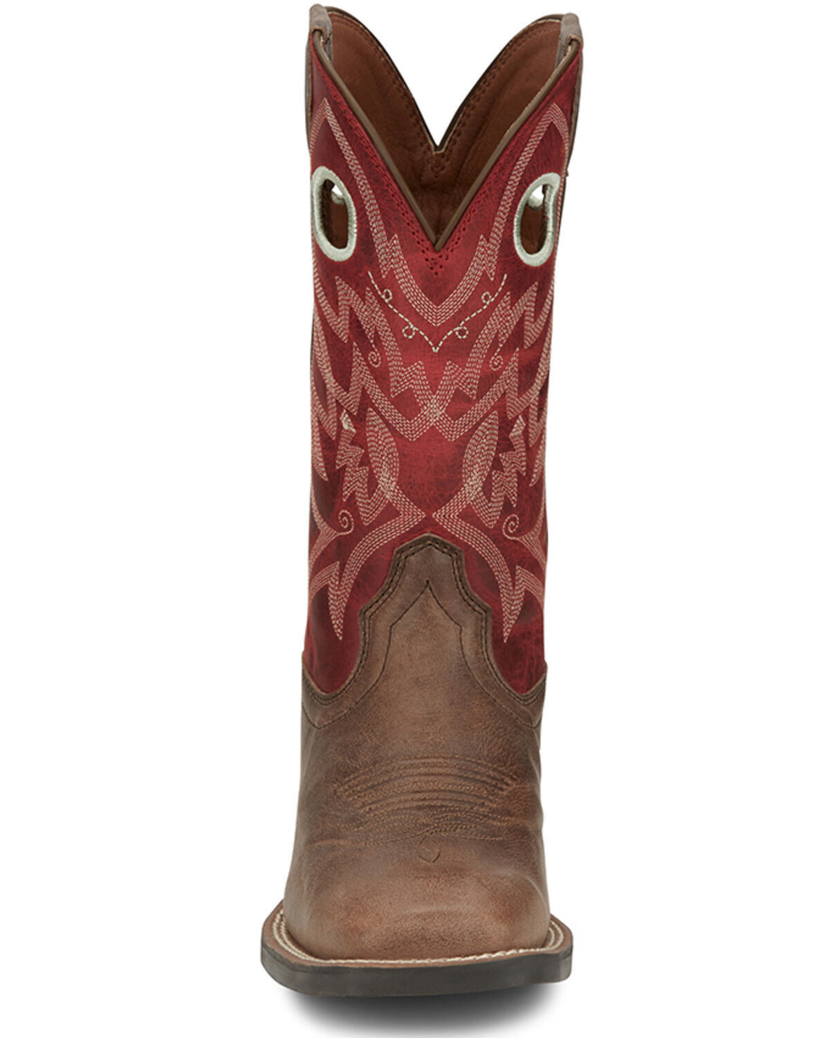 Image #4 - Justin Women's Liberty River Western Boots - Broad Square Toe, Grey, hi-res