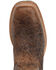 Double H Men's Harshaw Western Work Boots - Soft Toe, Distressed Brown, hi-res