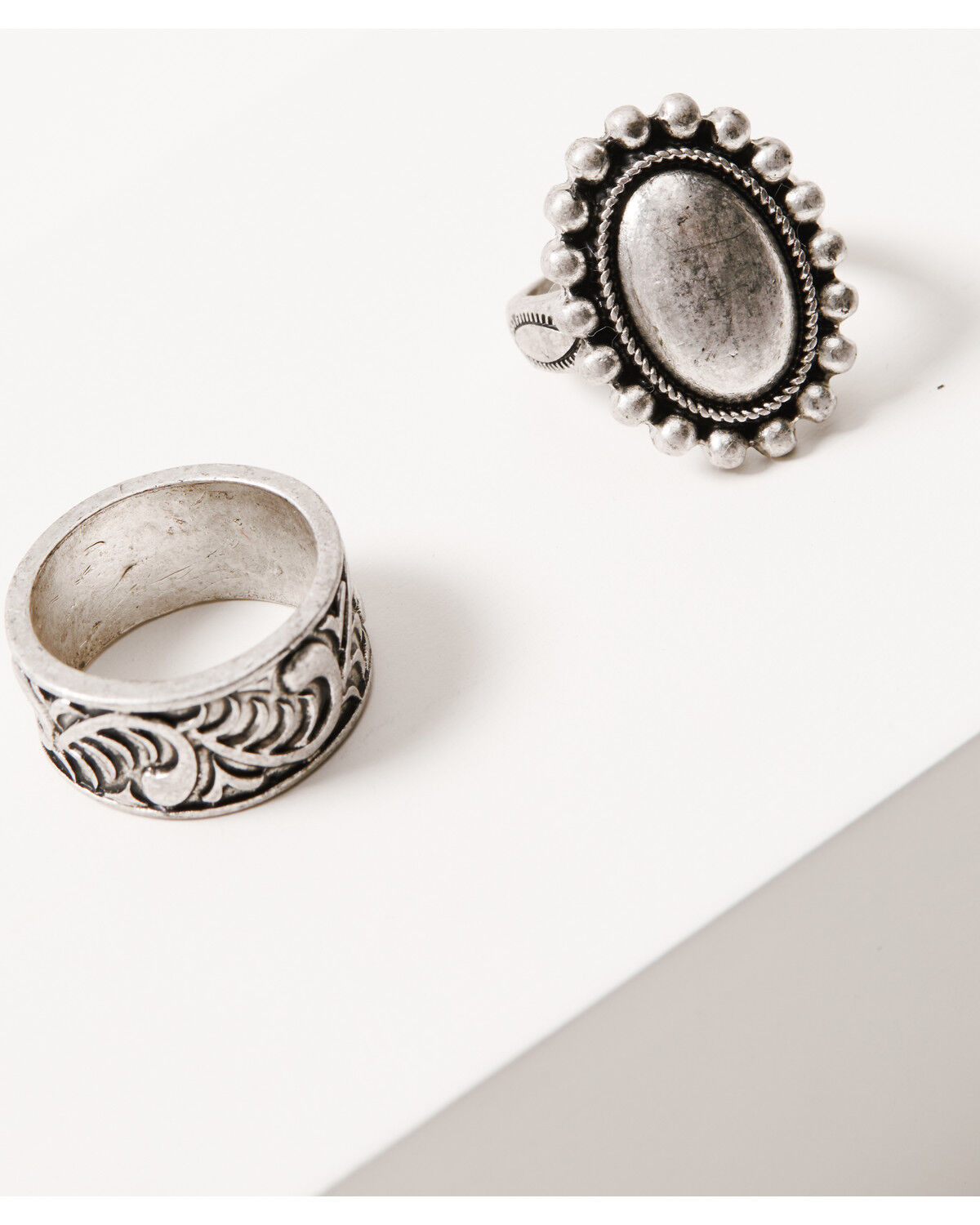 Image #3 - Shyanne Women's Shiloh Ridge Ring Set - 3 Piece, Silver, hi-res