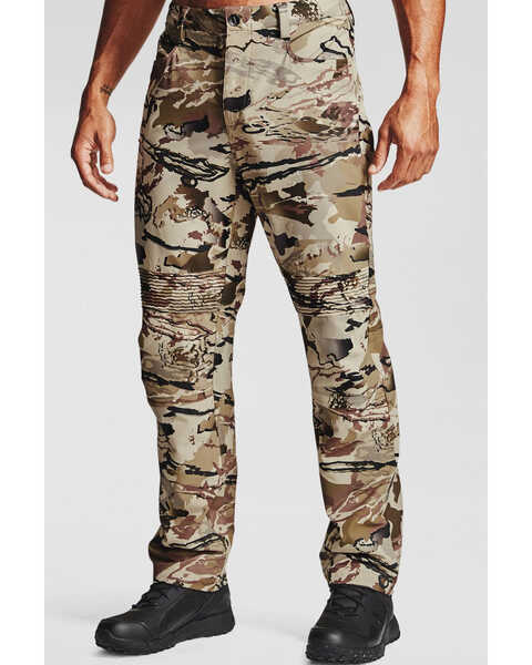 Image #2 - Under Armour Men's Barren Camo Edge Hardwoods Stretch Work Pants , Camouflage, hi-res