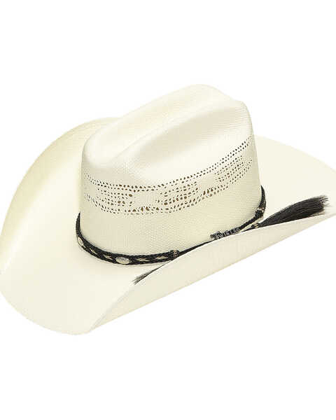 Twister Straw Cowboy Hat , Natural, hi-res