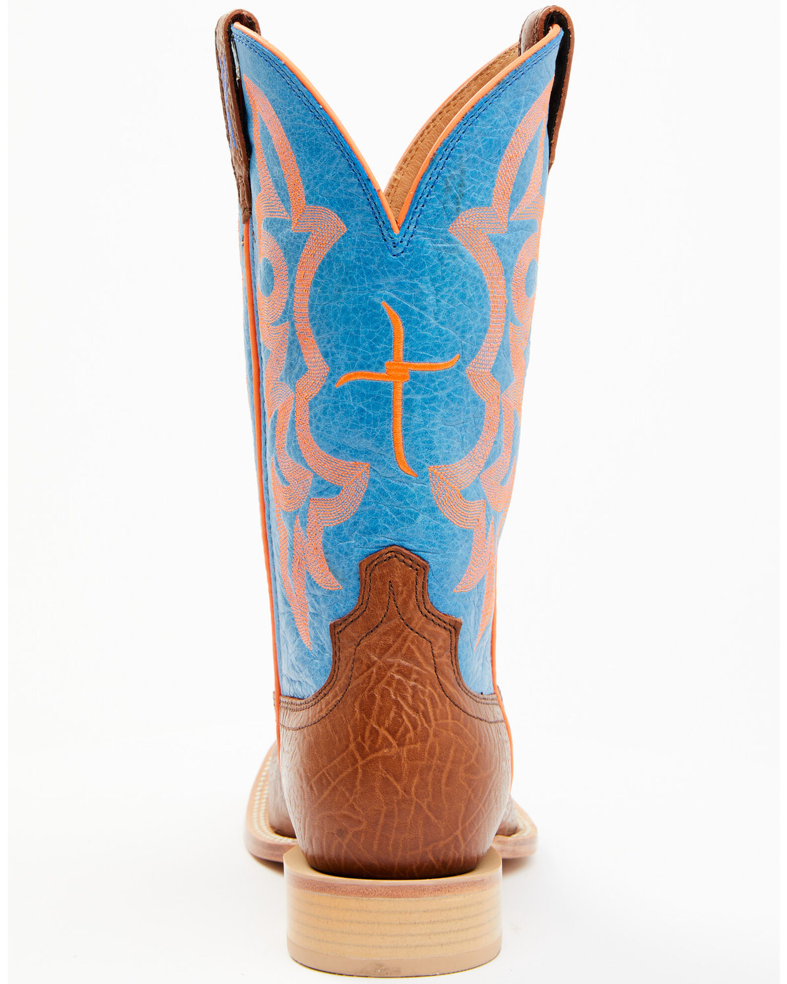 Hooey blue and orange boots deals