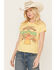 Image #1 - White Crow Women's Desert Dreaming Short Sleeve Graphic Tee, Mustard, hi-res