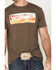 Image #3 - Wrangler Men's Sunset Logo Graphic Short Sleeve T-Shirt, Brown, hi-res