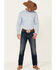 Image #2 - Gibson Men's Basic Solid Long Sleeve Pearl Snap Western Shirt, , hi-res