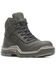Image #1 - Wolverine Men's Raider Durashocks® Shield 6" CarbonMAX® Work Boots - Composite Toe, Black, hi-res