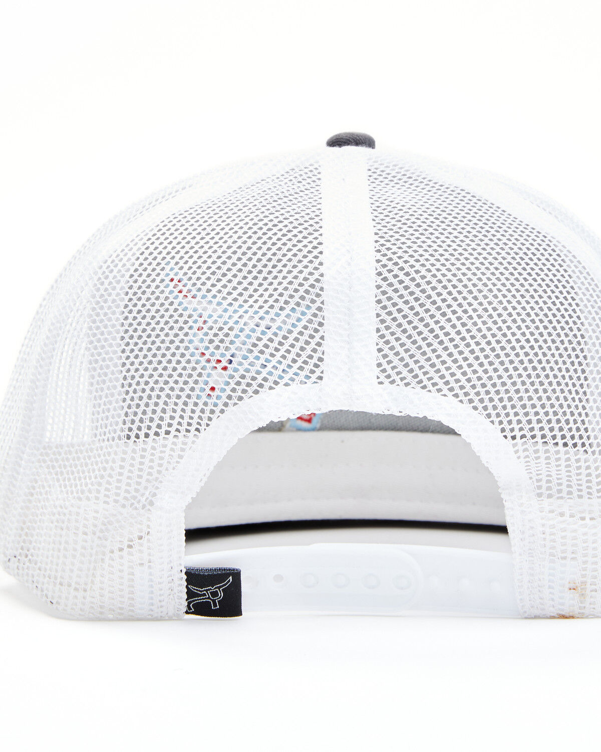 Image #3 - Ropesmart Men's All-American Classic Trucker Cap, Grey, hi-res