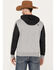 Hooey Men's Roughy Canyon Hooded Sweatshirt, Grey, hi-res