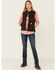 Image #2 - Carhartt Women's Dark Brown Washed Duck Sherpa Lined Vest, Brown, hi-res