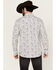 Image #4 - Moonshine Spirit Men's Empire Paisley Print Long Sleeve Snap Western Shirt, White, hi-res