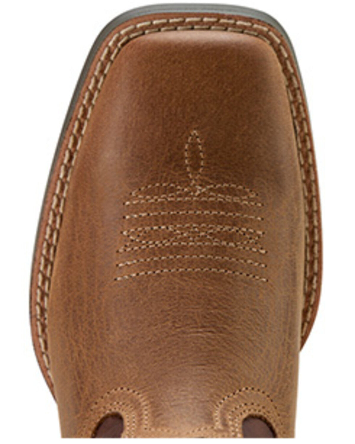 Image #4 - Ariat Boys' Ruidoso Western Boots - Broad Square Toe, Chocolate, hi-res