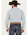 Image #4 - George Strait by Wrangler Men's Geo Print Long Sleeve Button-Down Western Shirt, , hi-res