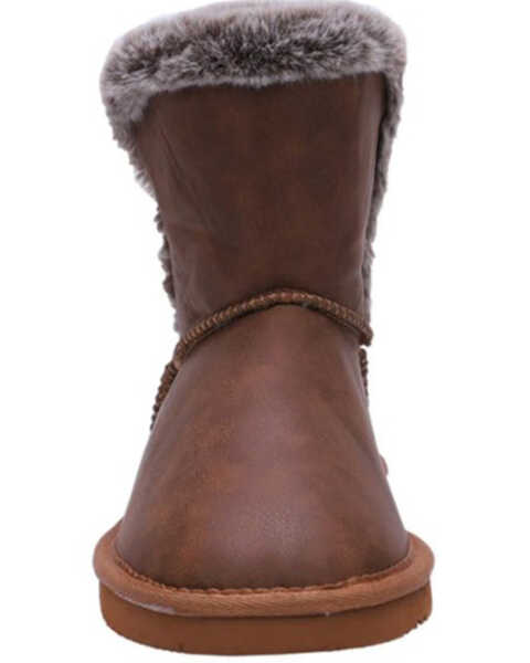 Image #4 - Lamo Footwear Women's Vera Boots - Round Toe, Chestnut, hi-res