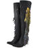 Image #2 - Junk Gypsy by Lane Women's Spirit Animal Tall Boots - Snip Toe , Black, hi-res