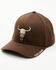 Image #1 - Cody James Boys' Longhorn Ball Hat , Brown, hi-res