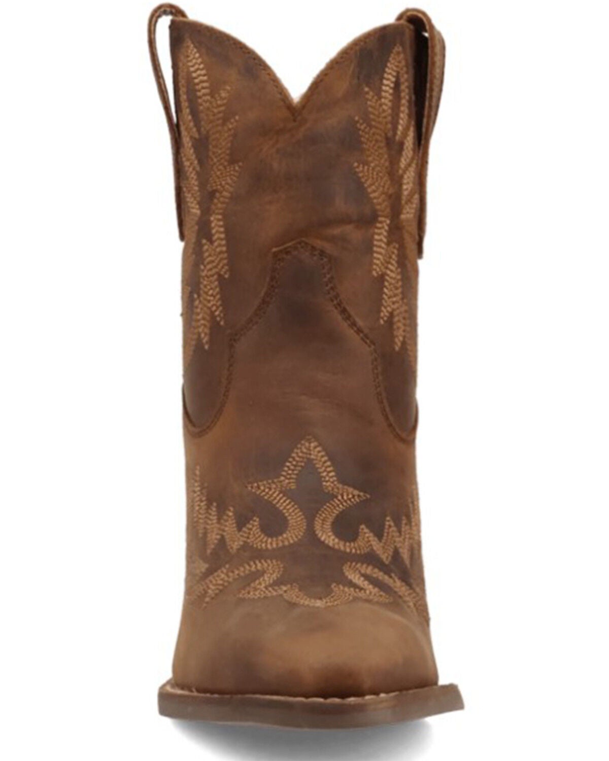 Image #4 - Dingo Women's Rocky Top Western Booties - Snip Toe, Brown, hi-res