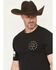 Image #3 - Howitzer Men's Don't Tread Short Sleeve Graphic T-Shirt, Black, hi-res