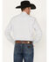 Wrangler 20X Men's Competition Advanced Comfort Print Long Sleeve Snap Shirt, Blue, hi-res