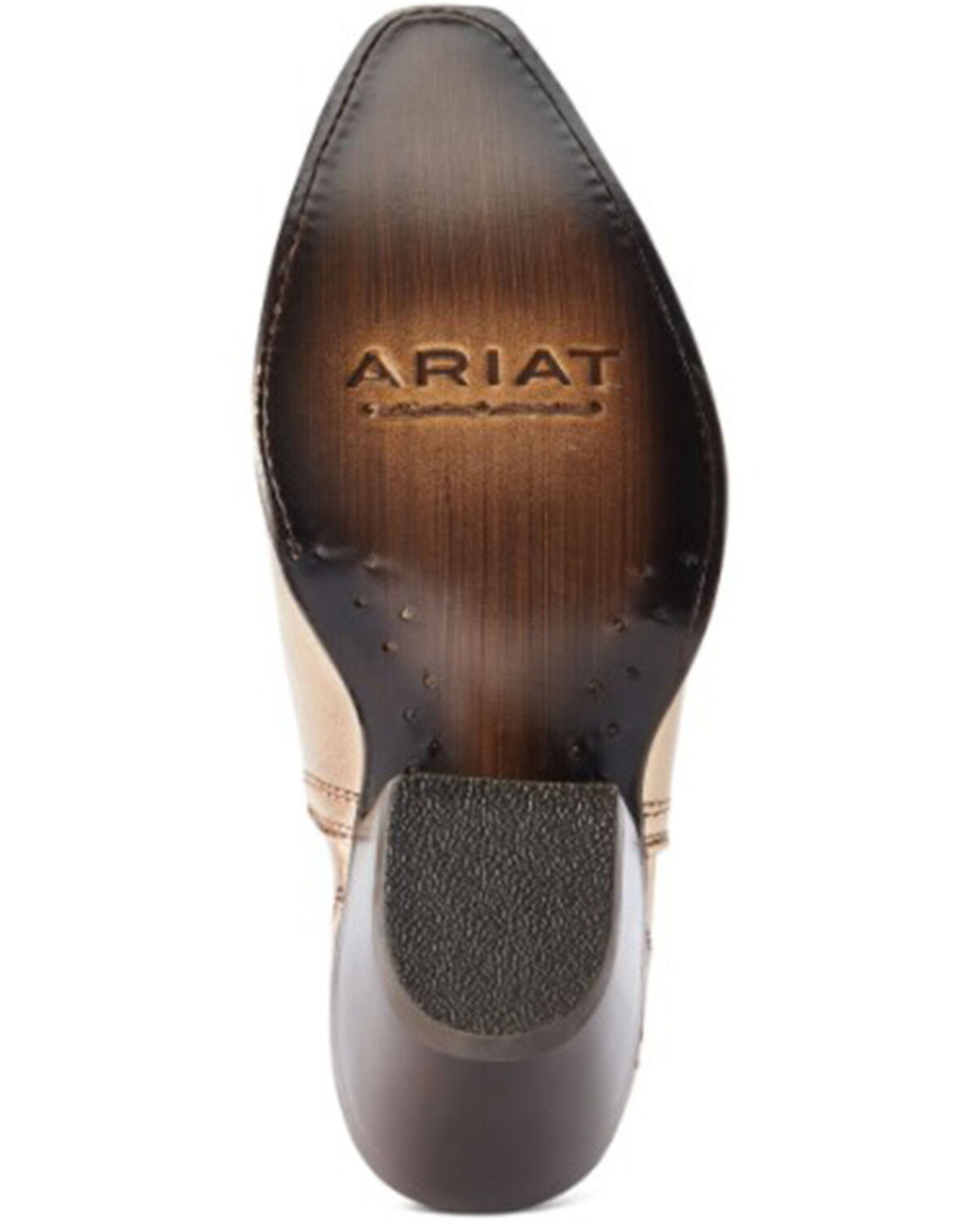 Image #5 - Ariat Women's Dixon Gold Buckle Western Booties - Snip Toe, Yellow, hi-res