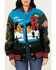 Image #3 - First Row Women's Grand Tour Varsity Jacket, Blue, hi-res
