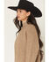 Image #2 - Elan Women's Whipstitch Turtleneck Sweater, Camel, hi-res