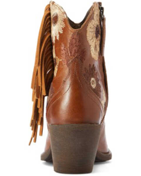 Image #3 - Ariat Women's Florence Tangled Western Fashion Booties - Snip Toe , Brown, hi-res