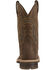 Image #5 - Ariat Hybrid Rancher Waterproof Pull On Work Boots - Square Toe, Brown, hi-res
