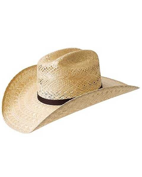 Image #1 - Bailey Kace 10X Straw Cowboy Hat, Natural, hi-res