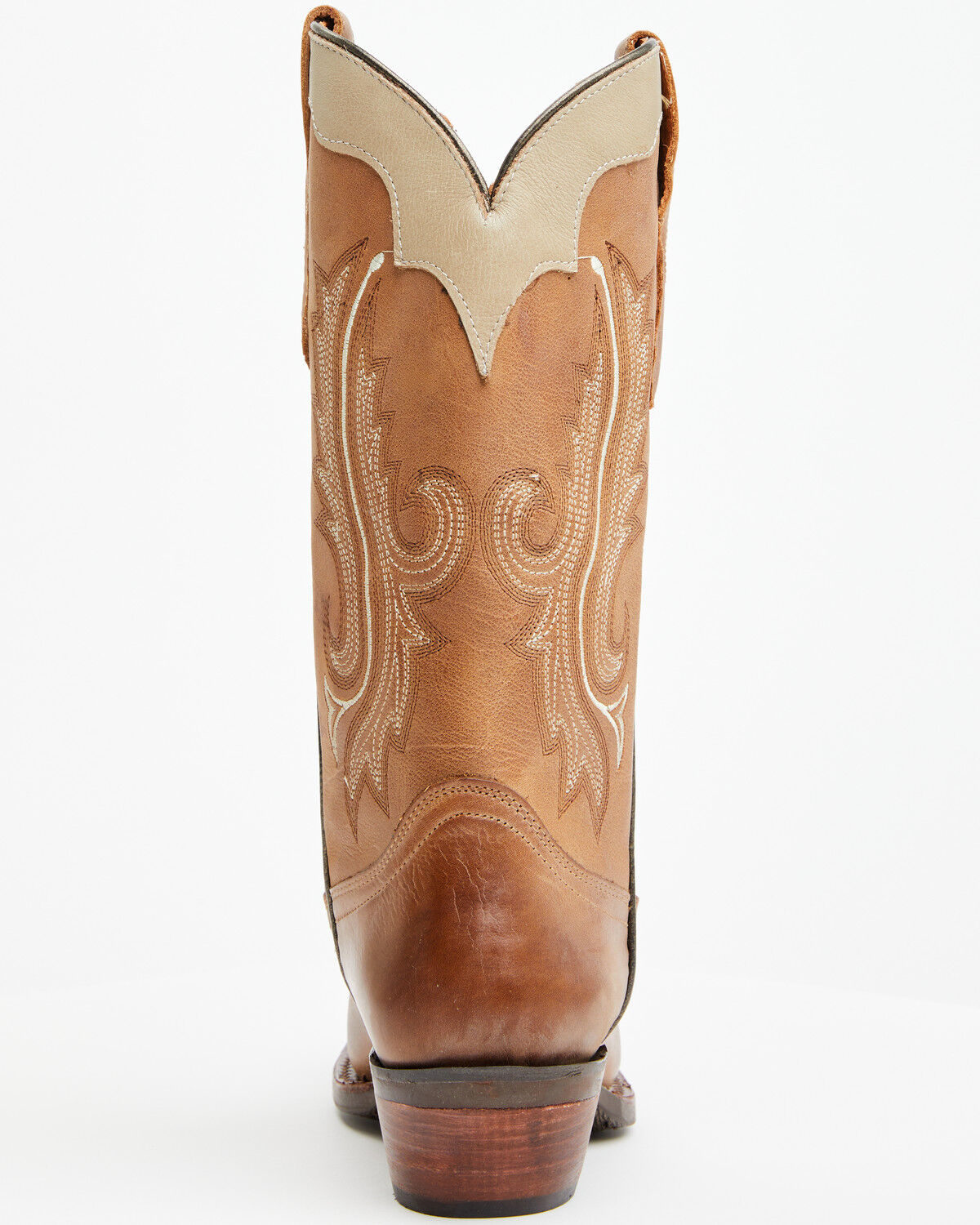 Tan leather western boots clearance