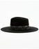 Image #3 - Shyanne Women's Jacquard Ribbon Band Felt Western Fashion Hat, Black, hi-res