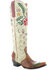Image #1 - Old Gringo Women's Full Bloom Tall Western Boots - Snip Toe, Cream, hi-res