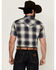 Image #4 - Pendleton Men's Frontier Plaid Print Short Sleeve Pearl Snap Western Shirt, , hi-res