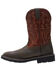 Image #3 - Wolverine Men's Rancher Waterproof Western Work Boots - Steel Toe, Brown, hi-res