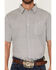 Image #3 - RANK 45&reg; Men's Charged Geo Print Short Sleeve Button-Down Stretch Western Shirt, Navy, hi-res