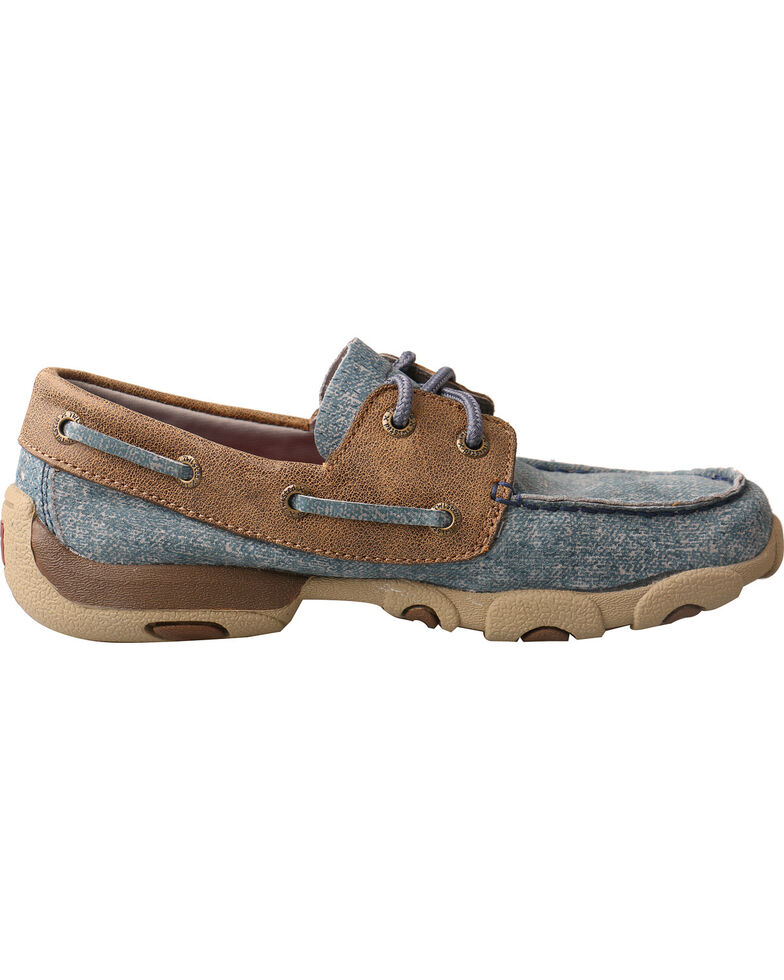 twisted x driving mocs with shorts