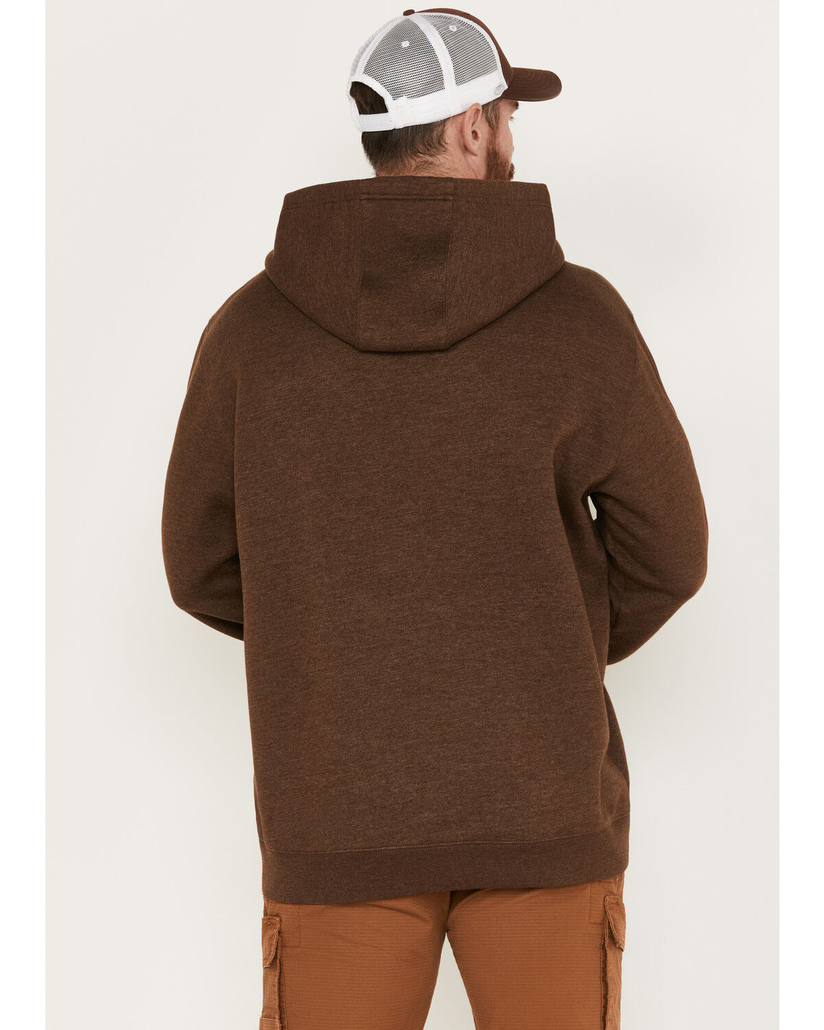 Image #4 - Hawx Men's Primo Logo Graphic Fleece Hooded Work Sweatshirt, , hi-res