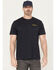 Image #2 - Thorogood Men's Logo Short Sleeve Graphic Work T-Shirt, Dark Blue, hi-res
