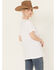 Wrangler Retro Women's Bucking Bronc Boyfriend Graphic Tee, White, hi-res