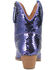 Image #5 - Dingo Women's Bling Thing Sequins Ankle Booties - Snip Toe, Purple, hi-res