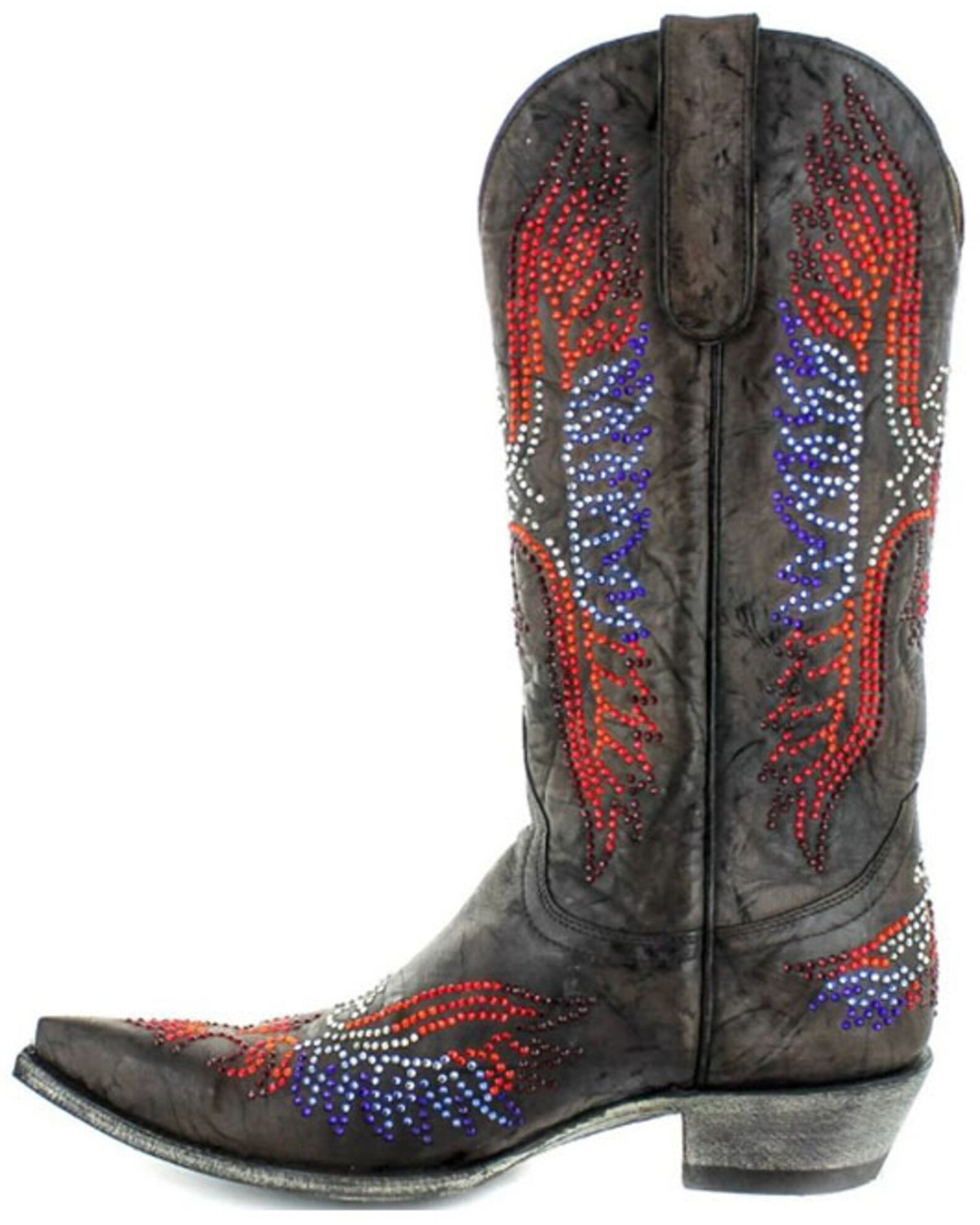 Old gringo rhinestone boots clearance