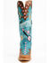 Dan Post Women's Nashville Music Festival Embroidered Western Tall Boots - Snip Toe , Blue, hi-res