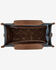 Image #4 - Wrangler Women's Buckle Crossbody Carry Large Tote, Dark Wash, hi-res